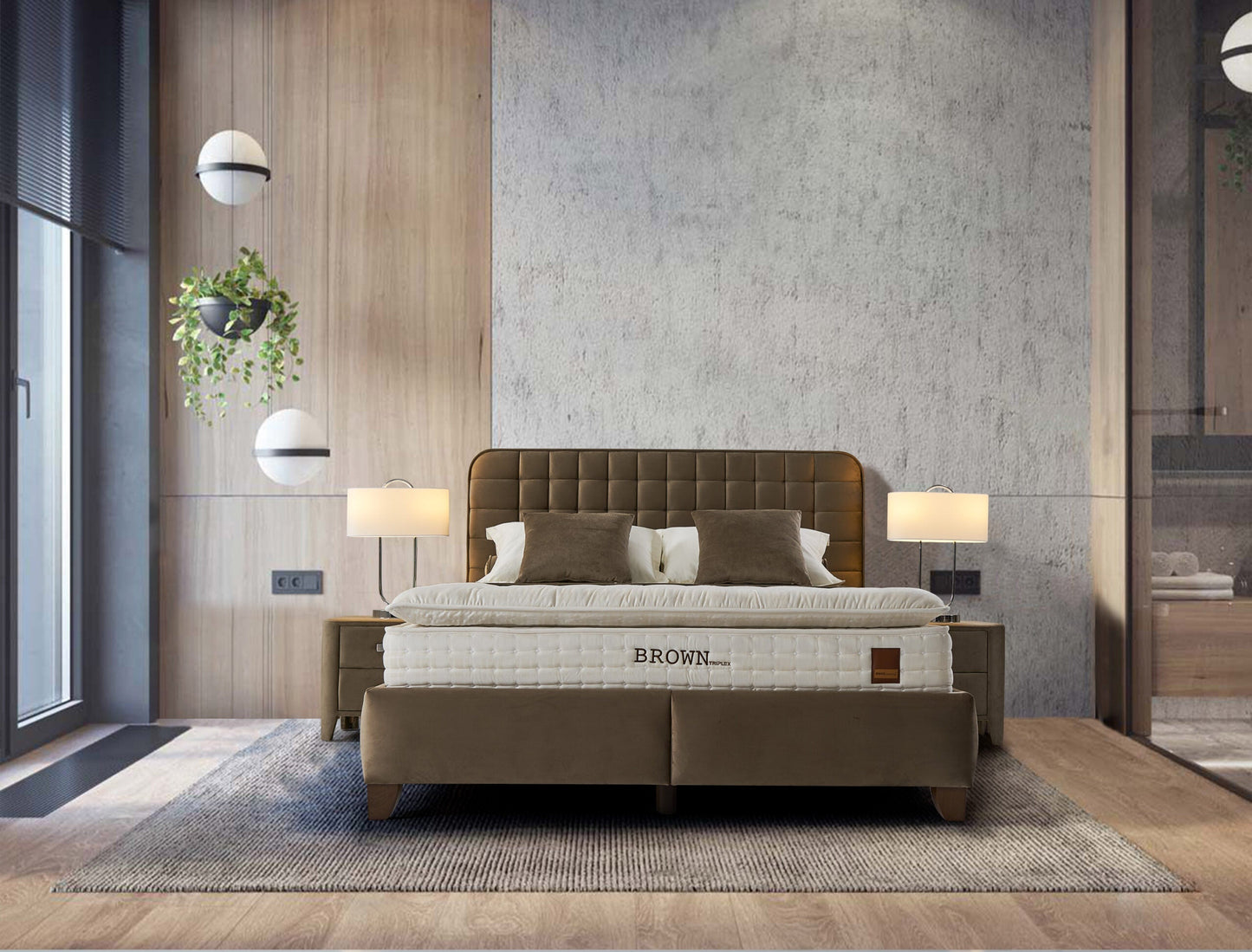 Brown Letto Set by EwosHome | Souqify