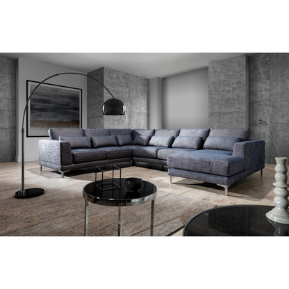 AMBRA U-SHAPE SOFA | AVAILABLE IN MANY MATERIALS.