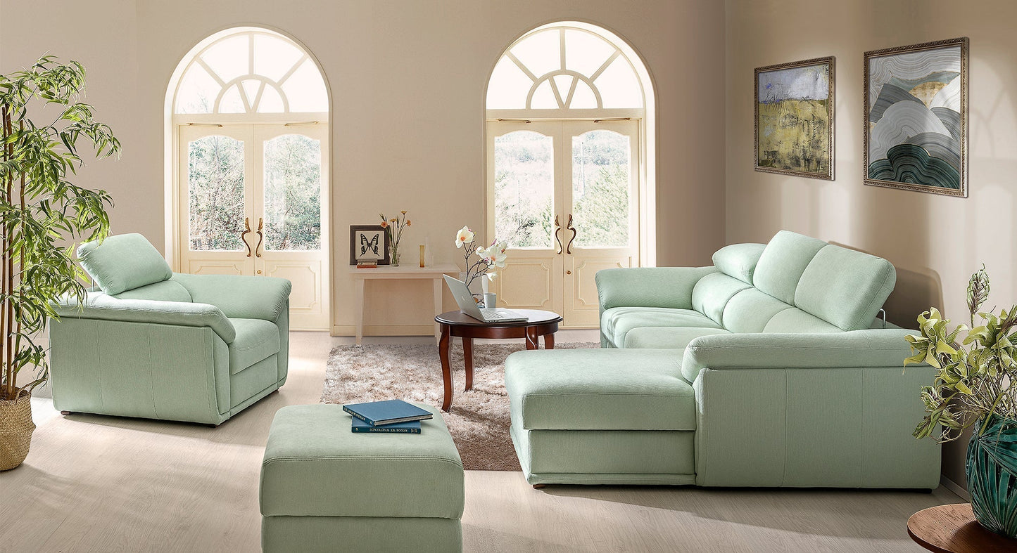CADILLAC U-Shape Modern Corner Sofa Bed | 3250mm X 2580mm | Many upholstery materials! by EWOODS | Souqify