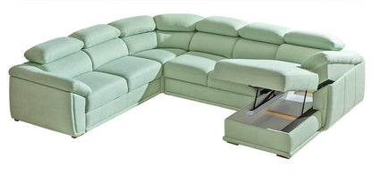 CADILLAC U-Shape Modern Corner Sofa Bed | 3250mm X 2580mm | Many upholstery materials! by EWOODS | Souqify