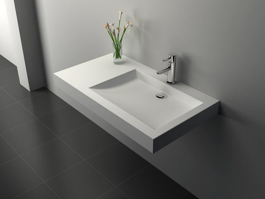 Cast Stone Solid Surface Bathroom Countertop Basin JZ9020a by Jingzun | Souqify