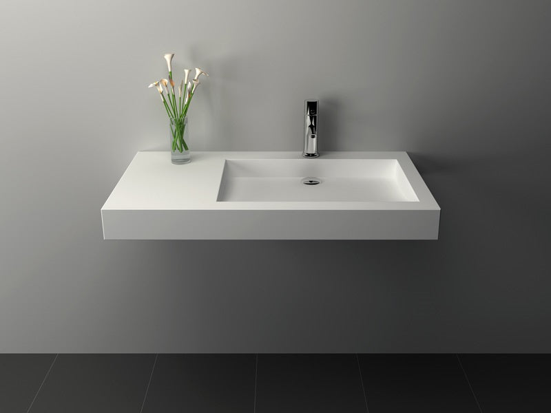 Cast Stone Solid Surface Bathroom Countertop Basin JZ9020a by Jingzun | Souqify