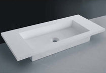 Cast Stone Solid Surface Bathroom Countertop Basin JZ9028 by Jingzun | Souqify