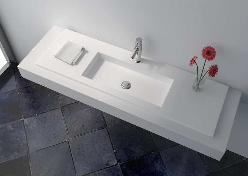 Cast Stone Solid Surface Bathroom Countertop Basin JZ9028 by Jingzun | Souqify