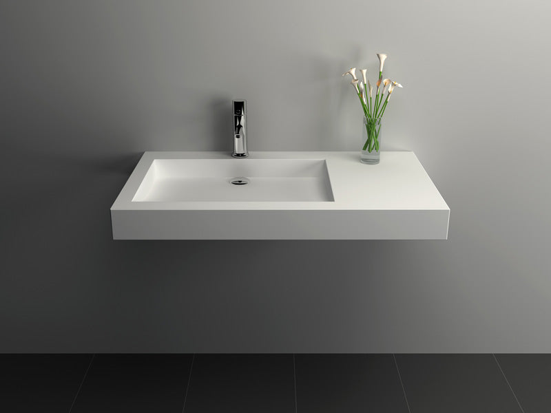 Cast Stone Solid Surface Bathroom Countertop Sink JZ9020B by Jingzun | Souqify