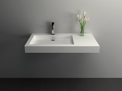 Cast Stone Solid Surface Bathroom Countertop Sink JZ9020B by Jingzun | Souqify