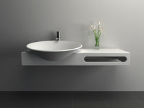 Cast Stone Solid Surface Bathroom Countertop Sink JZ9026 by Jingzun | Souqify