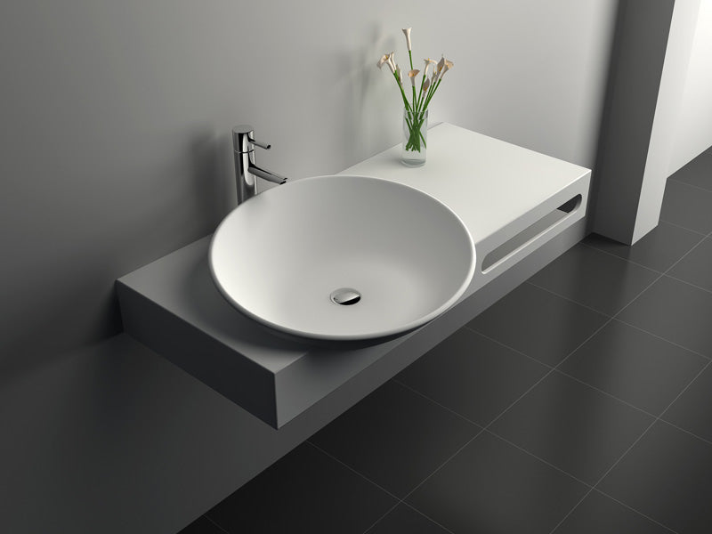 Cast Stone Solid Surface Bathroom Countertop Sink JZ9026 by Jingzun | Souqify