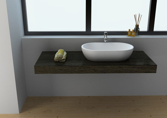 Cast Stone Solid Surface Bathroom Countertop Sink JZ9033 by Jingzun | Souqify