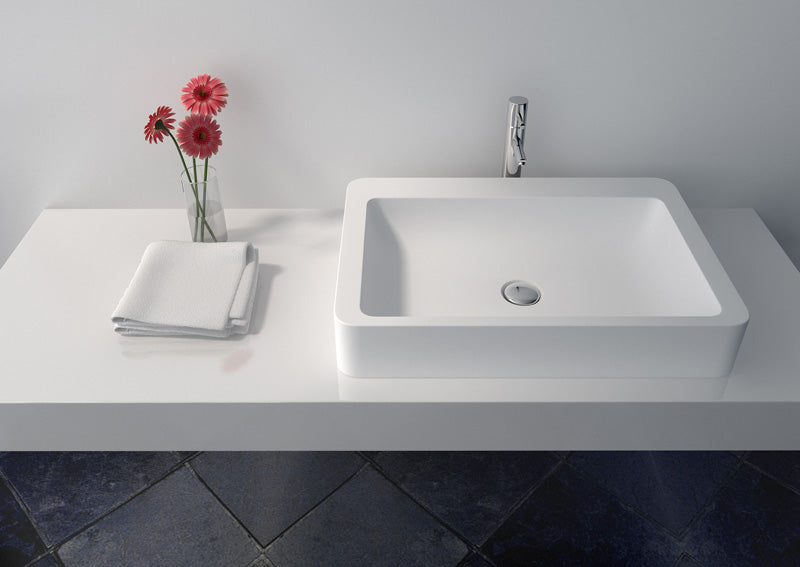 Cast Stone Solid Surface Countertop Wash Basin JZ9025 by Jingzun | Souqify