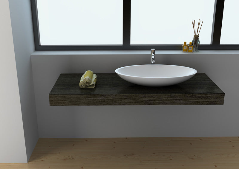 Cast Stone Solid Surface Vessel Countertop Sink JZ9006 by Jingzun | Souqify