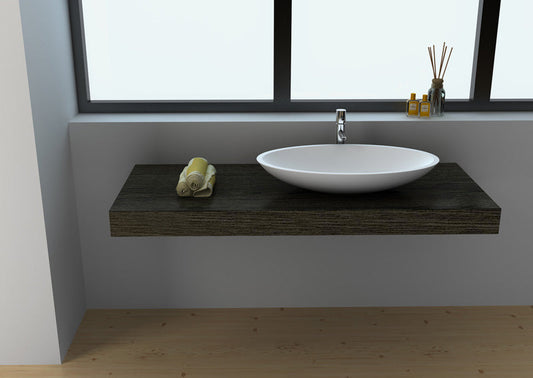Cast Stone Solid Surface Vessel Countertop Sink JZ9006 by Jingzun | Souqify