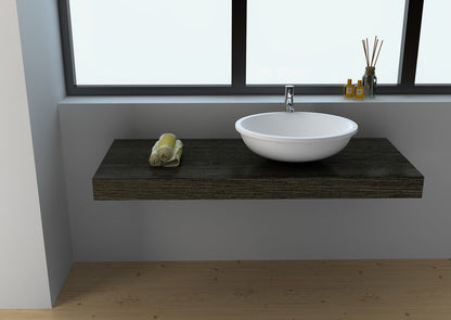 Cast Stone Solid Surface Vessel Countertop Sink JZ9018 by Jingzun | Souqify