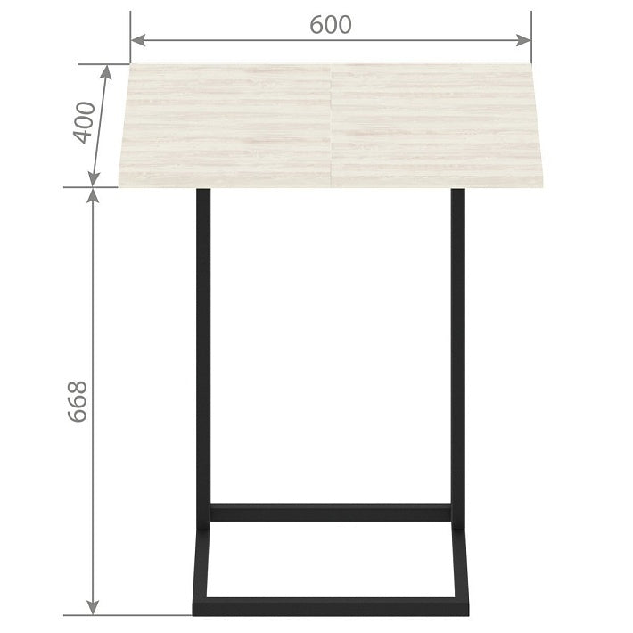 CD 4030 400 X 300 X 668 PINE EDMONT & BLACK by Skyland | Souqify