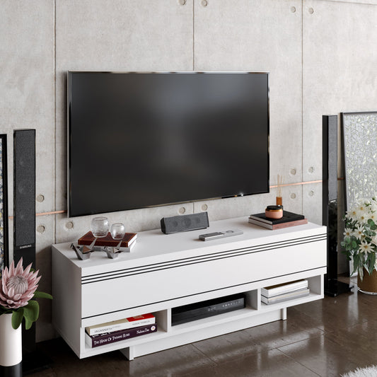 Celestia TV Unit - White by DECOROTIKA | Souqify