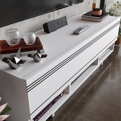 Celestia TV Unit - White by DECOROTIKA | Souqify