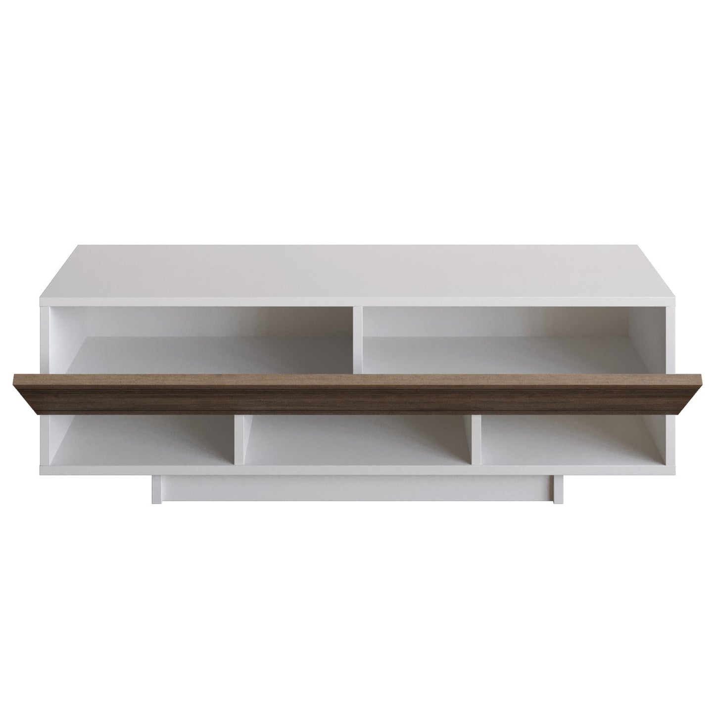 Celestia TV Unit - White Walnut by DECOROTIKA | Souqify