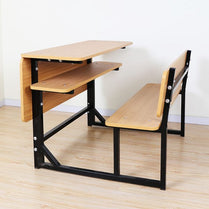 cheap 2 person school bench desk for exam center by Treejar | Souqify