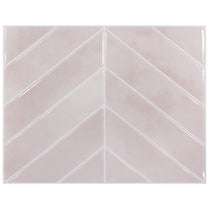 Chevron Pink Marble Vinyl Tile by Vivid Tiles | Souqify