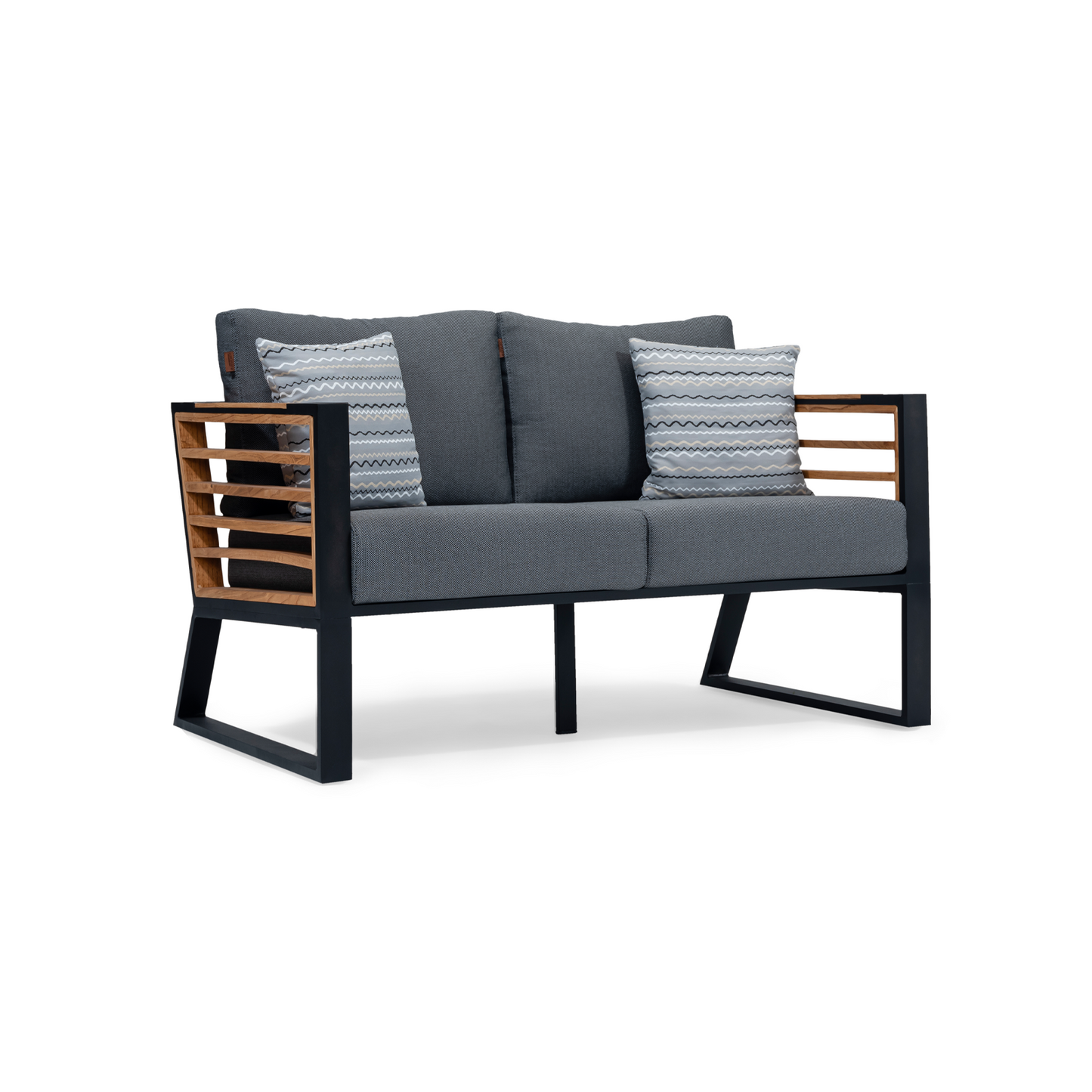 Coco 2 Seater ALLUMINIUM, 132 CM by SANCREA | Souqify