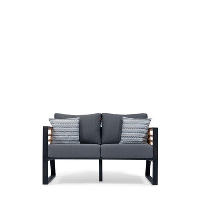 Coco 2 Seater ALLUMINIUM, 132 CM by SANCREA | Souqify