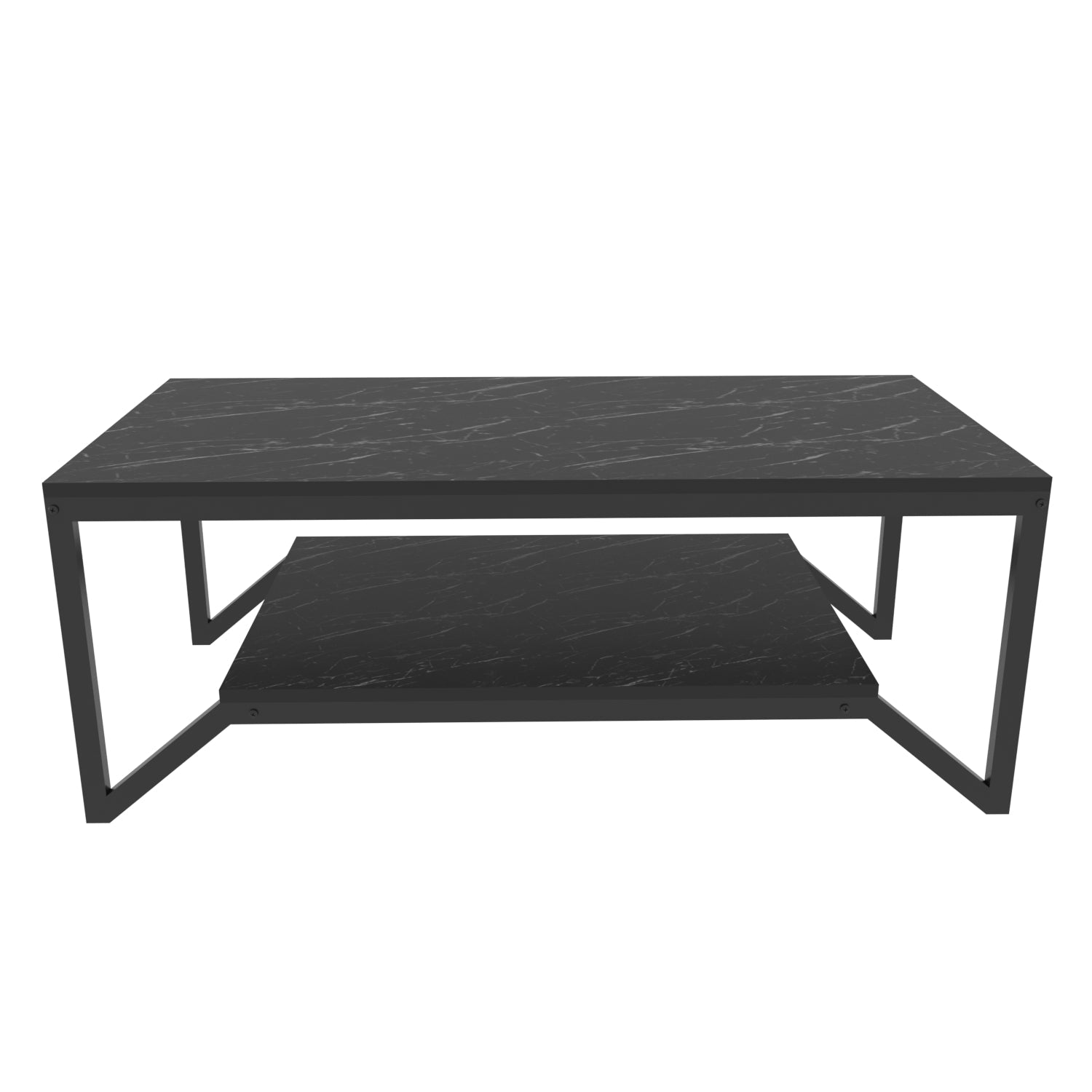 Coffee Table Flora - Black-FLR47CT03 Black 137 X 66 X 14 by DECOROTIKA | Souqify