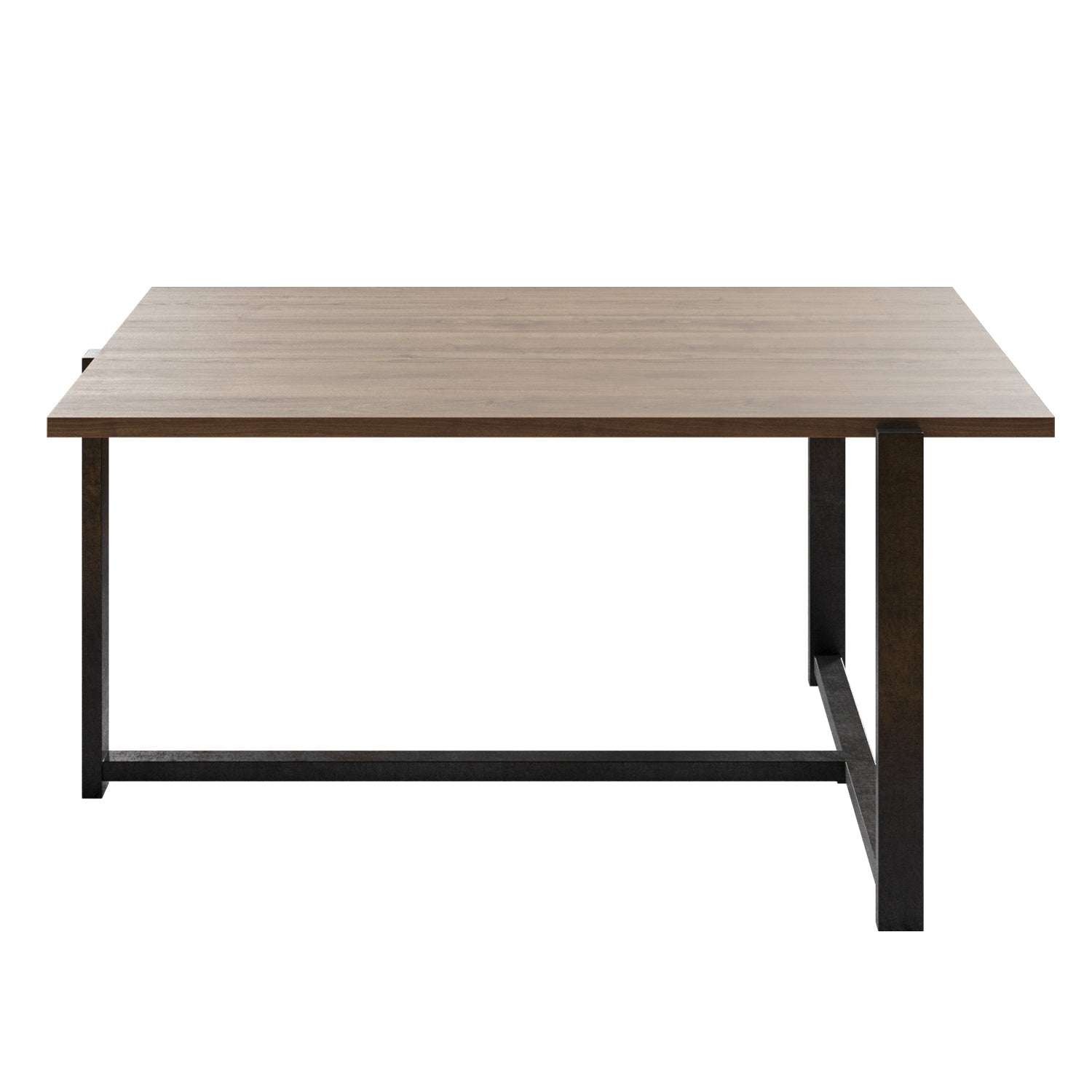 Coffee Table Merideths - Walnut-MER17CT02 Walnut
Black 100 X 66 X 11.5 by DECOROTIKA | Souqify