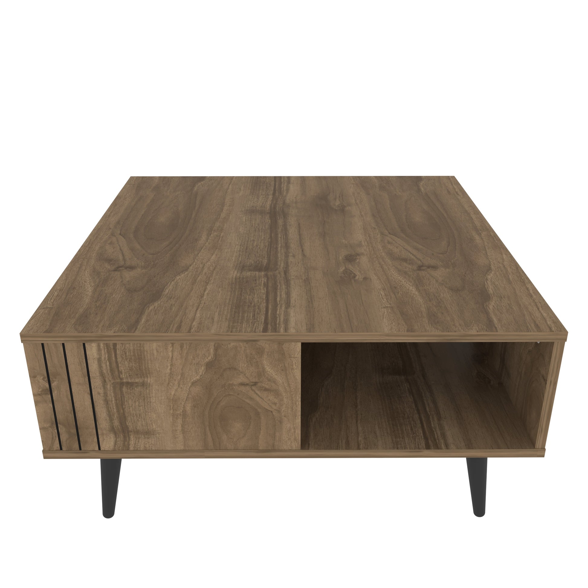 Coffee Table Ronas - Walnut-RON35CT01 Walnut 102 X 95 X 13.5 by DECOROTIKA | Souqify