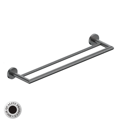 Coloseo Series 6pcs Set - Bathroom Accessories (Gunmetal / Matte Gold) by TUSCANI | Souqify