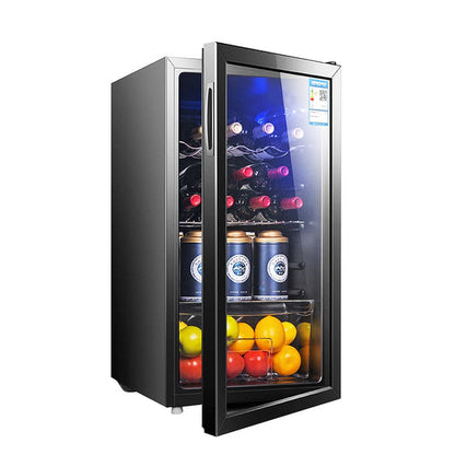 COOLBABY GS-JG08/GS-JG10(Double Temperature)Double Spell Wine Cabinet Ice Bar,Wine Cigar Tea Leaf Drinks Fruit Refrigerated Preservation