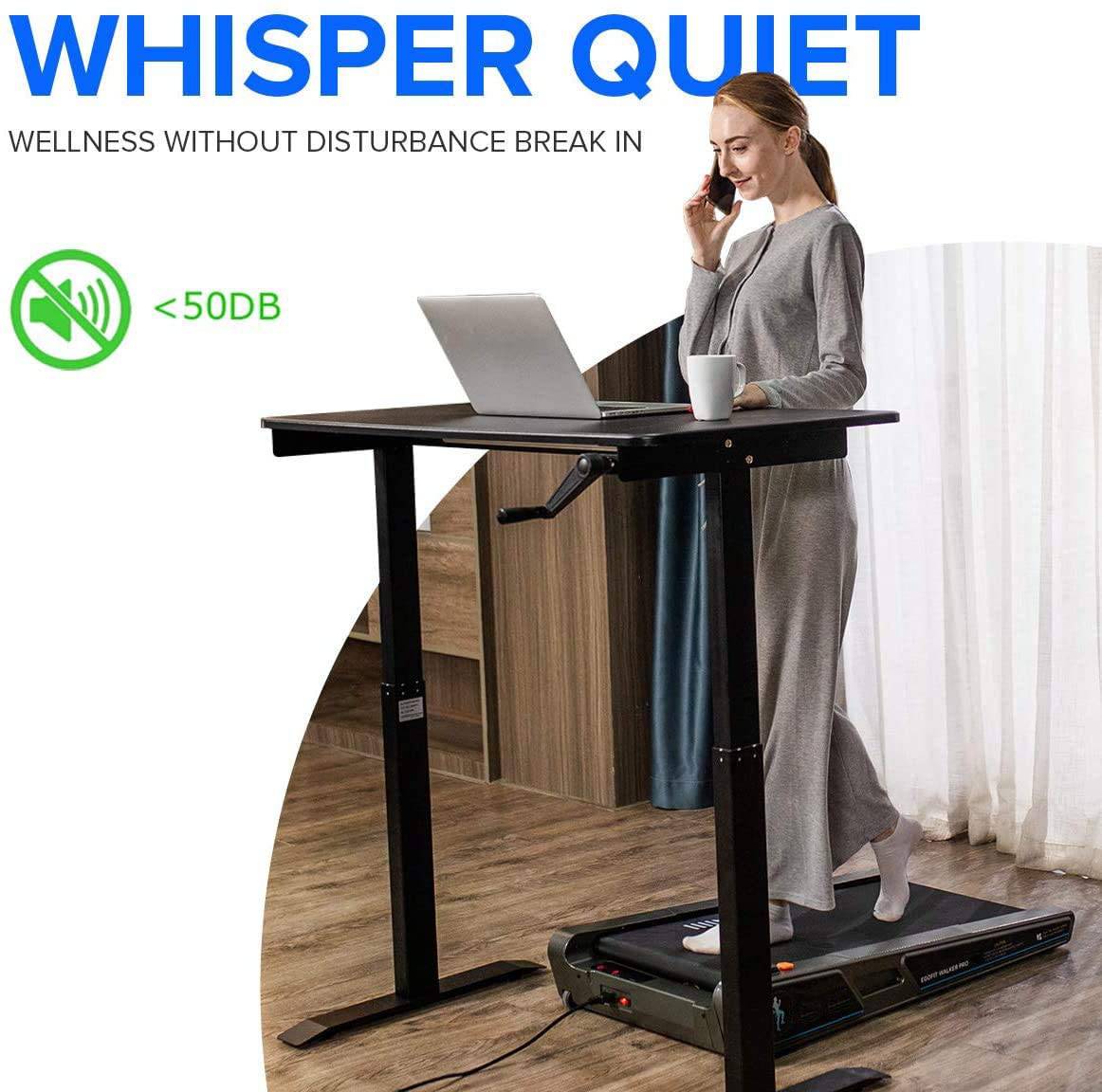 COOLBABY ZYL-MINIS Egofit Walker Pro: Your Next-Gen Smart Treadmill for Convenient and Effective Daily Walking Exercise