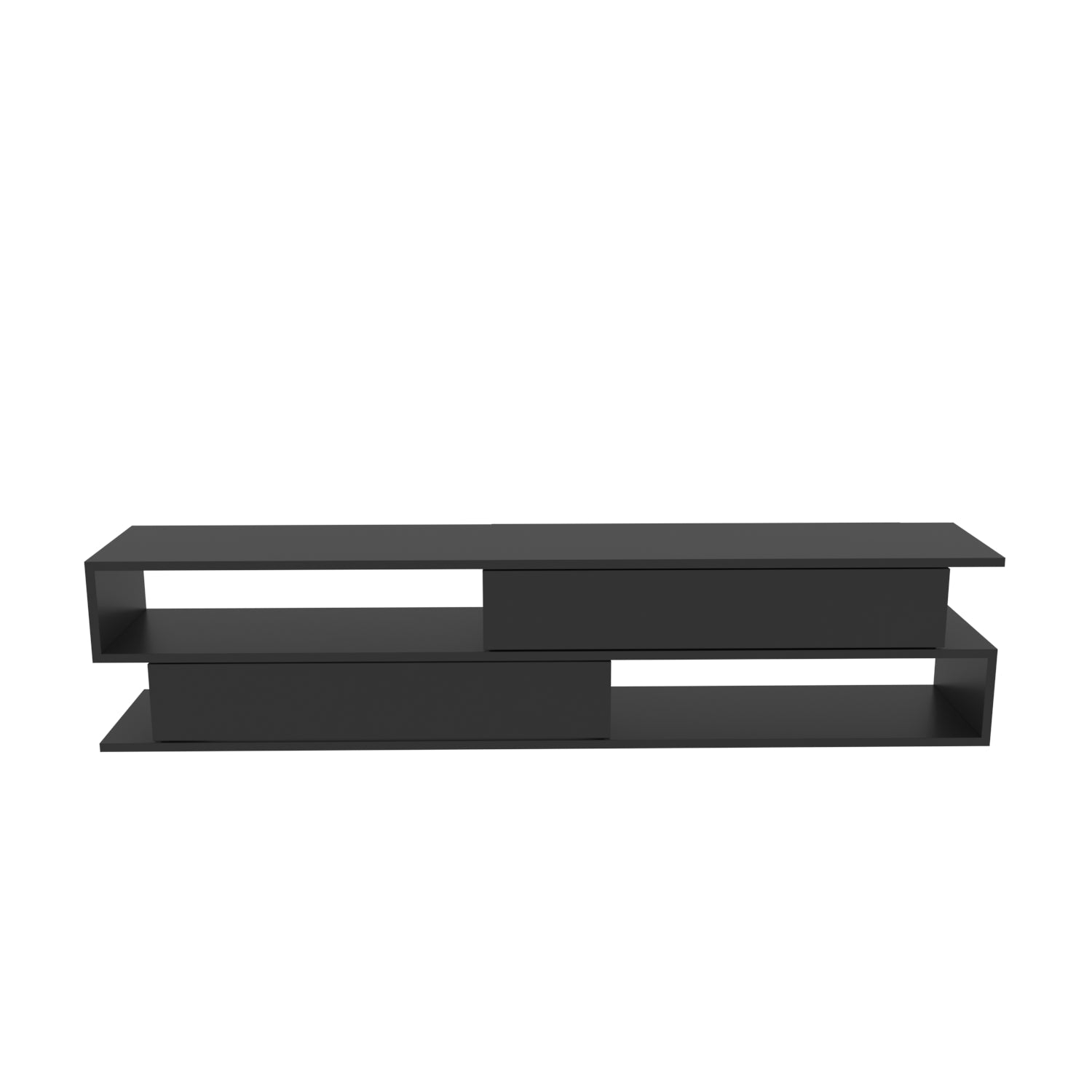 Cortez TV Unit Anthracite by DECOROTIKA | Souqify