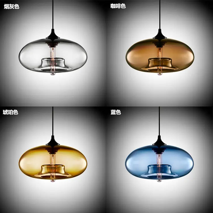 Creative Art Glass Ceiling Lamp Foyer Entrance Aisle Lighting Corridor Balcony Kitchen and Bathroom Lamps by Zhongsan | Souqify