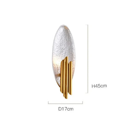 Creative Gold/Silver Body Wall Lamp Living room indoor Lighting Bedroom Bedside Lamps Hotel Aisle wall light fixture Metal Pipe by Zhongsan | Souqify