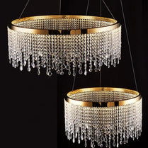 Crystal Light Dining Room Living Room Luxury Chandelier by Zhongsan | Souqify