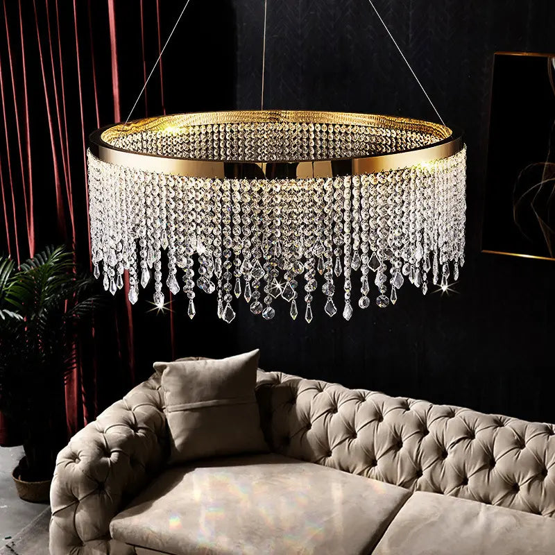 Crystal Light Dining Room Living Room Luxury Chandelier by Zhongsan | Souqify