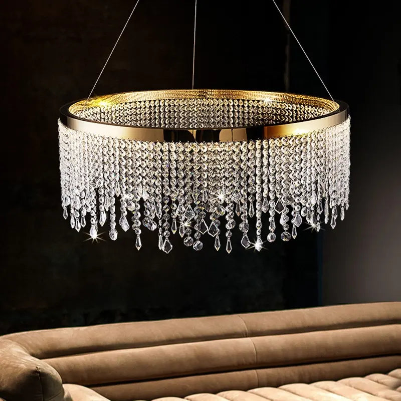 Crystal Light Dining Room Living Room Luxury Chandelier by Zhongsan | Souqify