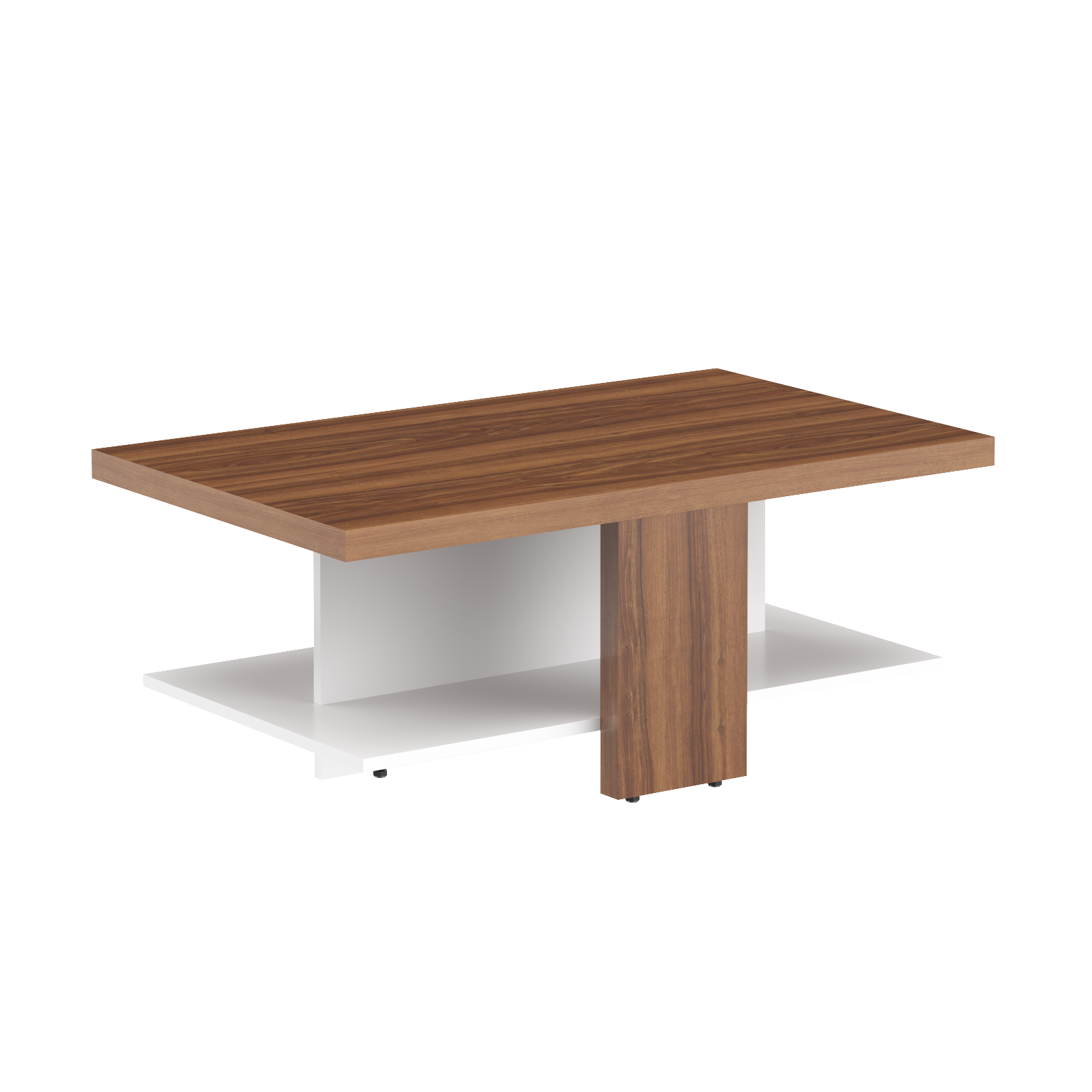 CT 1060 1000 X 600 X 400 DALLAS WALNUT & PREMIUM WHITE by Skyland | Souqify