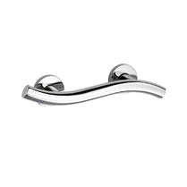 Curved shiny Stainless Steel grab bar by SANIBAÑO | Souqify