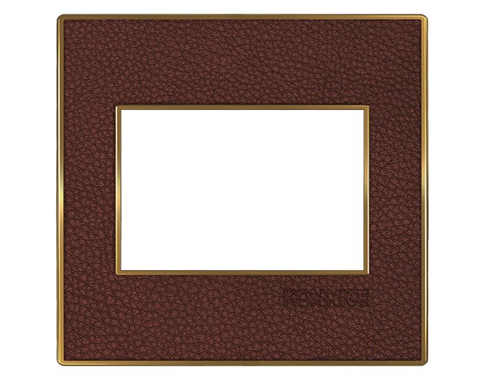 Dark Brown Leather Electric Wall Cover by Konnice | Souqify