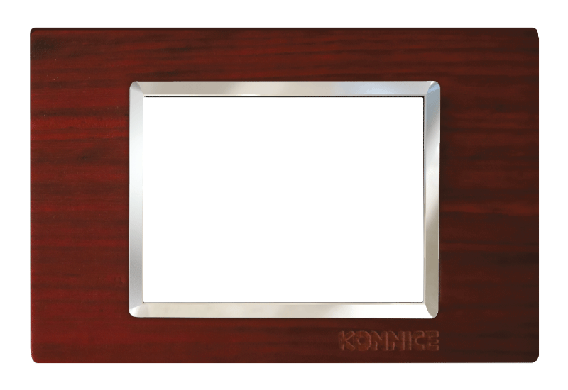 Dark Brown Wood Electric Wall Cover by Konnice | Souqify