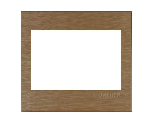 Dark Cinnamon Frame Liner Electric Wall Cover by Konnice | Souqify