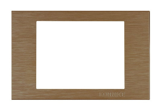 Dark Cinnamon Frame Liner Electric Wall Cover by Konnice | Souqify