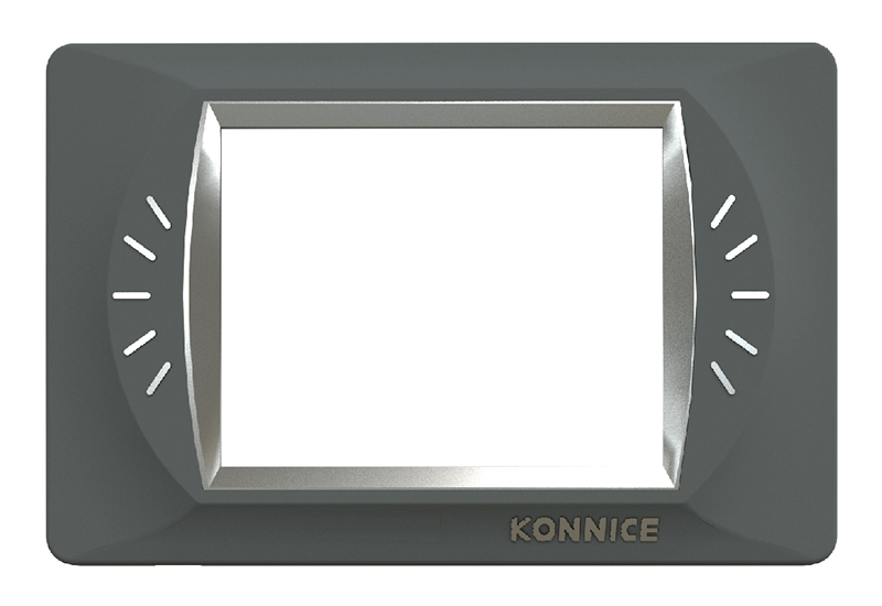Dark Silver Electric Wall Cover by Konnice | Souqify