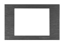 Dark Silver Frame Liner Electric Wall Cover by Konnice | Souqify