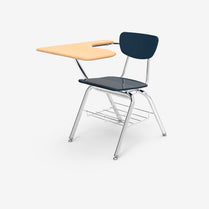 DCT-0007 Hard Plastic Chair Desk by ZOIFUN by Treejar | Souqify