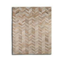 DEKOLAND - Chevron Rug Champagne, Beige Home Interior Decor by Dinkids Furniture Trading L.L.C. | Souqify