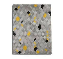 DEKOLAND - Dinamo Rug Grey-Black-Yellow Home Interior Decor by Dinkids Furniture Trading L.L.C. | Souqify