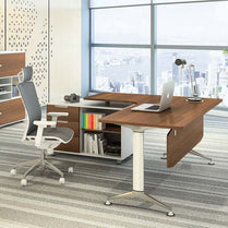 DELVIN Executive Workstation by Leadcom Seating | Souqify