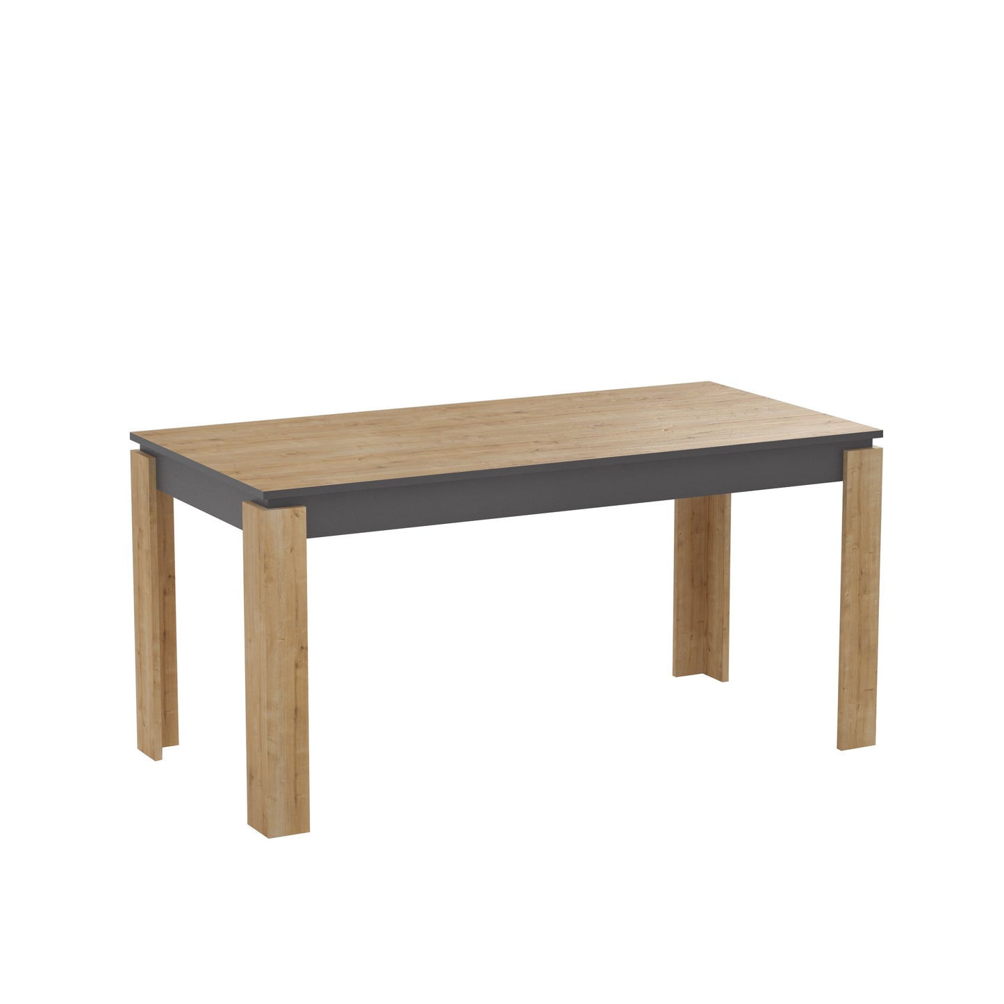 Dining Table Manhattan - Oak-MN63DT01 Oak
Dark Grey 175 X 85 X 9 by DECOROTIKA | Souqify